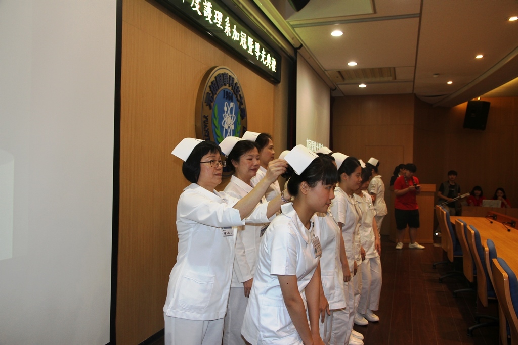 元培護理系學生加冠儀式