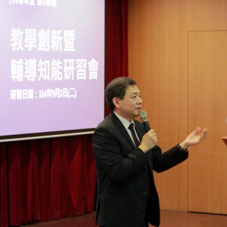 校長勉勵師長們新學期持續努力