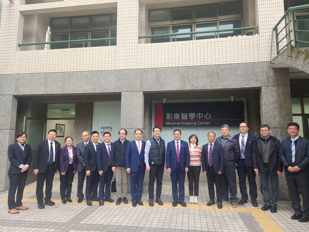 福建中醫藥大學訪問團參觀元培影像醫學中心