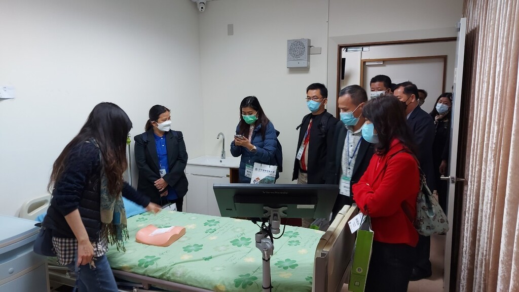 馬來西亞高等教育團參訪元培護理系臨床技能教室