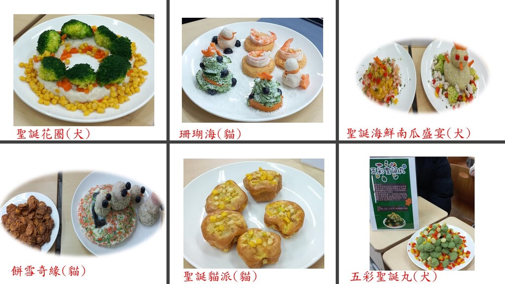 元培寵物膳食設計成果發表 健康聖誕大餐歡樂登場