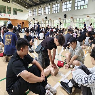 元培新生啟航, 學習急救考照展現醫事特色特訓