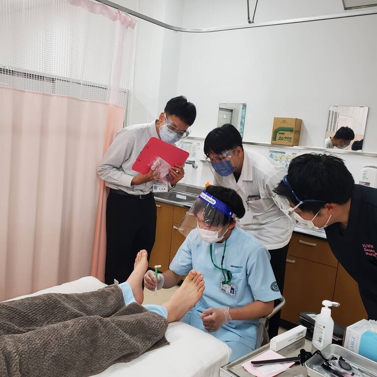 元培護理系學生利用暑假到日本栃木特別養護老人之家進行為期一個月的實習
