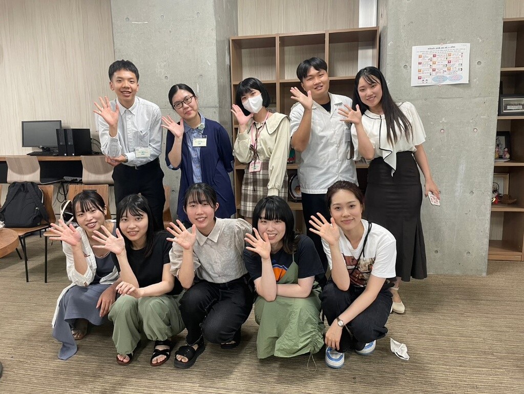元培護理系學生赴日本姊妹校移地學習與當地學生互動良好