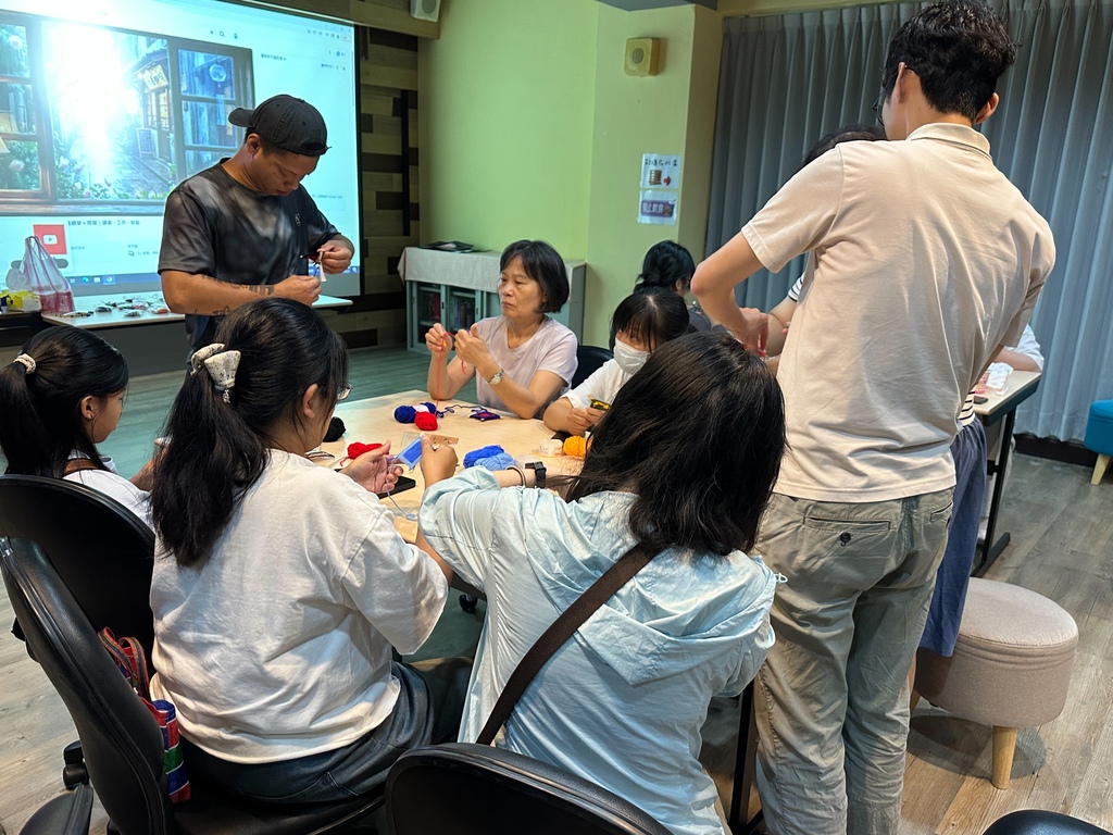 Ba'ay老師指導教元培職員製作祖靈之眼圖片