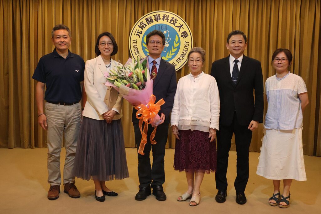 元培114學年主管布達，教務副校長由彭金堂副教授(左三)出任，助力教育品質再提升圖片