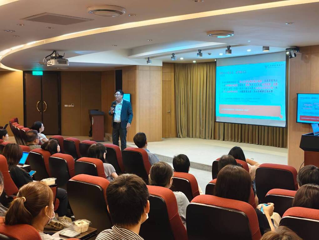 高逸文專題解析職場霸凌新法。吸引眾多教職員踴躍參與圖片