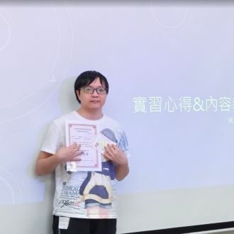 元培企管系學生盧柏瑋企業實習表現亮眼 獲提早留用圖片