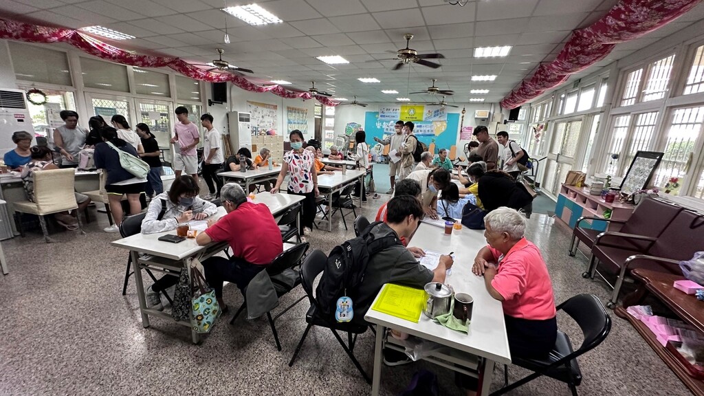 元培健康休閒管理系學生前往新竹海山社區進行專業服務