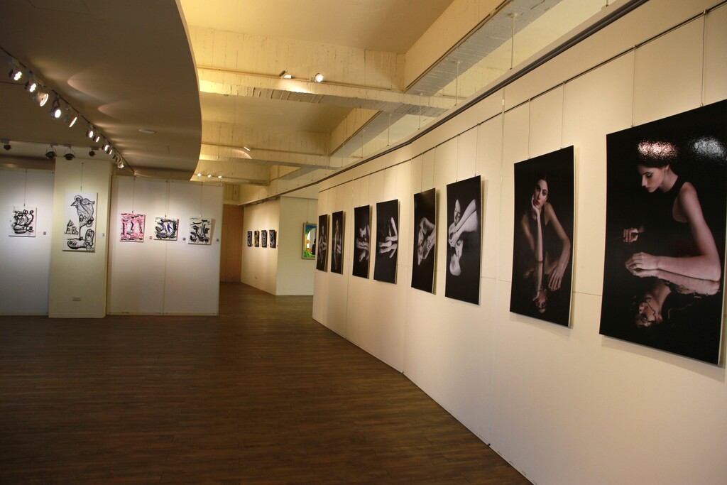 元培舉辦斯洛伐克當代藝術展展場一景
