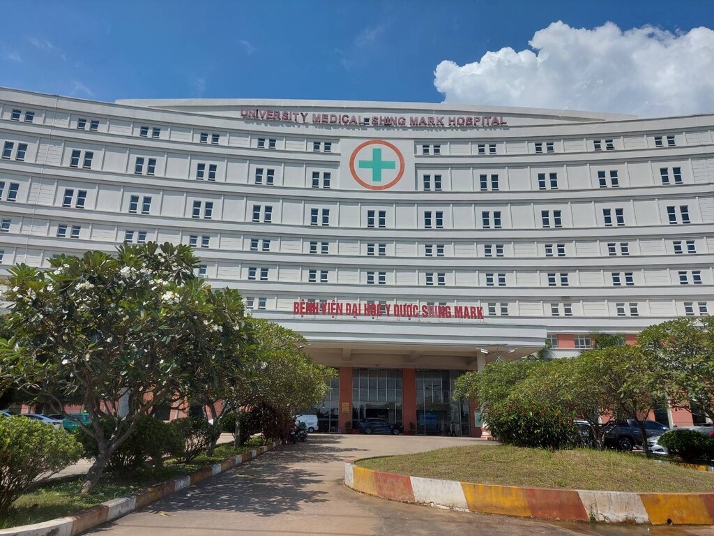 位於越南同奈省唯一的台商震興醫院外觀