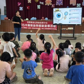 護眼變習慣 元培視光系USR陪學童解開護眼密碼圖片