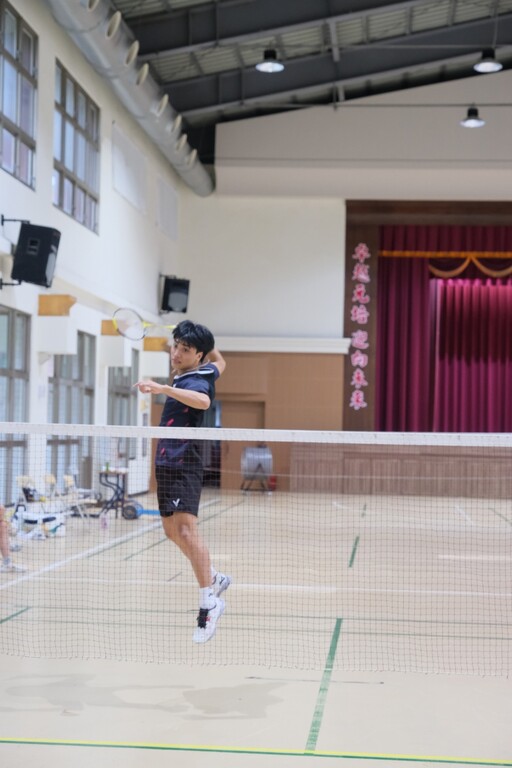 元培境外生參加羽球決賽