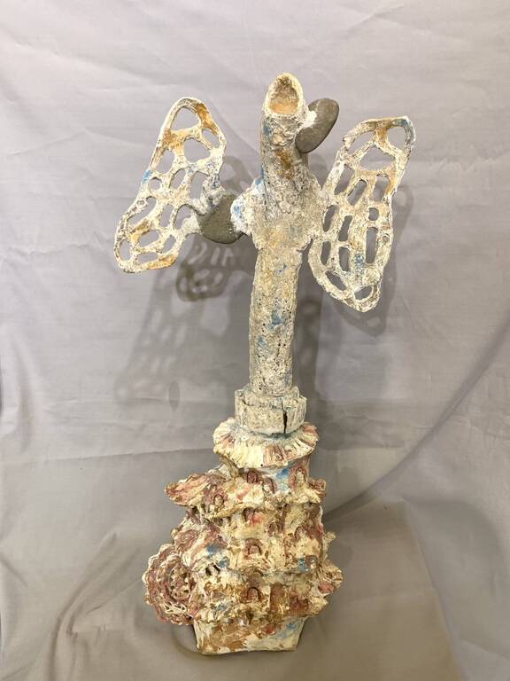 2024新竹美展,元培茶陶文創學程蔡鎮遠同學獲獎作品「雕琢與執著」
