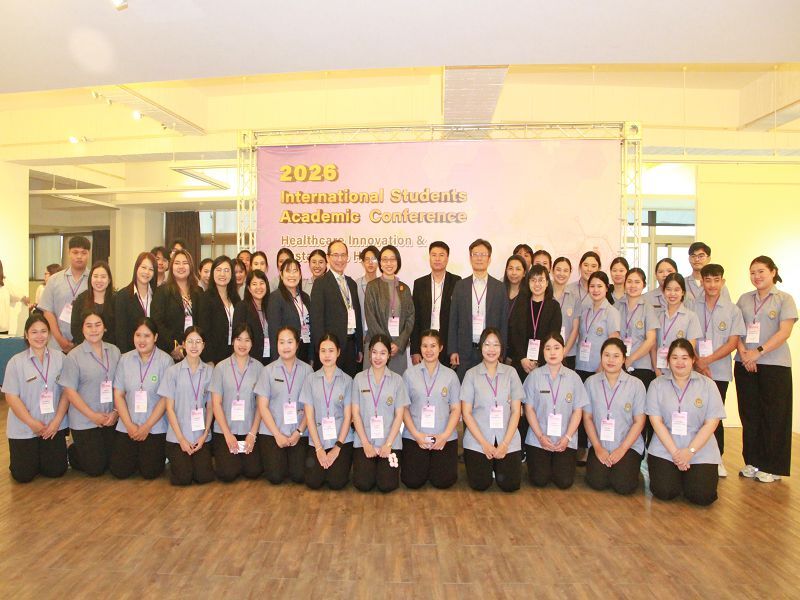 2026國際學生論文研討會泰國清萊皇家大學師生團與元培師長合影圖片