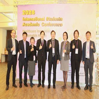 2026國際學生論文研討會各國講者與元培師長合影2