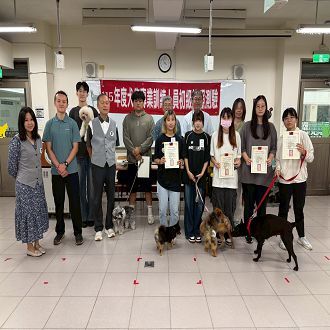 搶攻萌寵經濟!元培寵物保健系辦理犬隻訓練師證照考試圖片